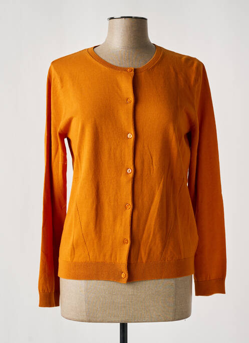 Gilet manches longues stretch jaune NICE THINGS femme