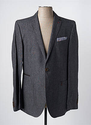 Veste casual fermeture boutonnée sur le devant gris CLUB OF GENTS homme