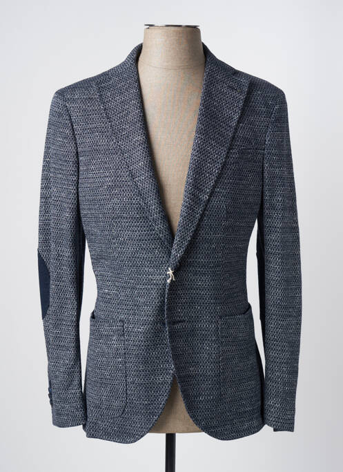 Blazer bleu MANUEL RITZ pour homme