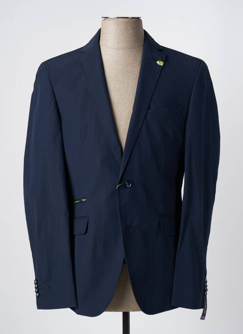 Blazer bleu PURPLE LABEL BY BENVENUTO pour homme