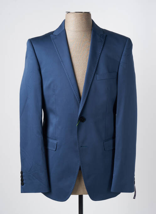 Blazer bleu PURPLE LABEL BY BENVENUTO pour homme