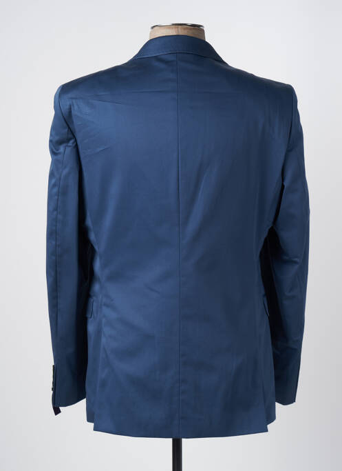 Blazer bleu PURPLE LABEL BY BENVENUTO pour homme