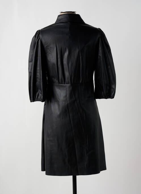 Robe mi-longue manches 3/4 manches 3/4 noir ESQUALO femme