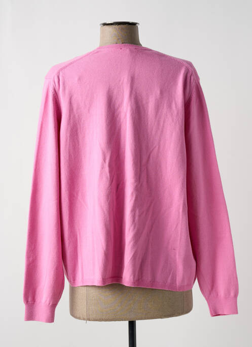 Gilet manches longues rose STREET ONE pour femme