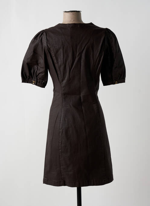 Robe courte manches courtes manches courtes marron CREAM femme