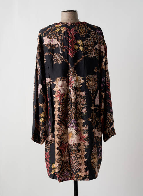 Robe mi-longue noir CREAM pour femme