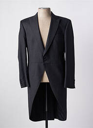 Blazer tissage chiné noir MASTERHAND homme