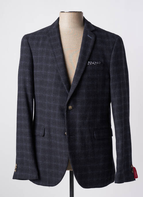 Blazer bleu THOMAS GOODWIN pour homme