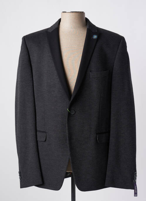 Blazer gris PURPLE LABEL BY BENVENUTO pour homme