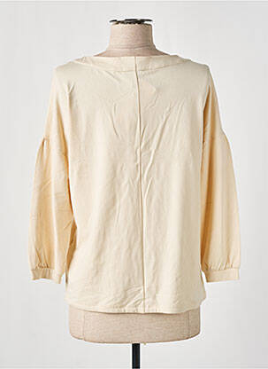 Top tissage jersey manches 3/4 beige STREET ONE femme