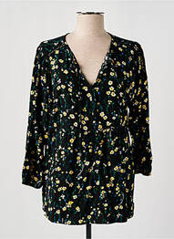 Blouse imprimé fleurs manches 3/4 noir STREET ONE femme