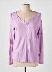 T-shirt violet CECIL pour femme seconde vue