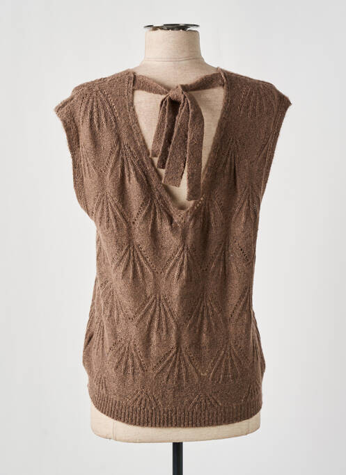 Pull marron CREAM femme