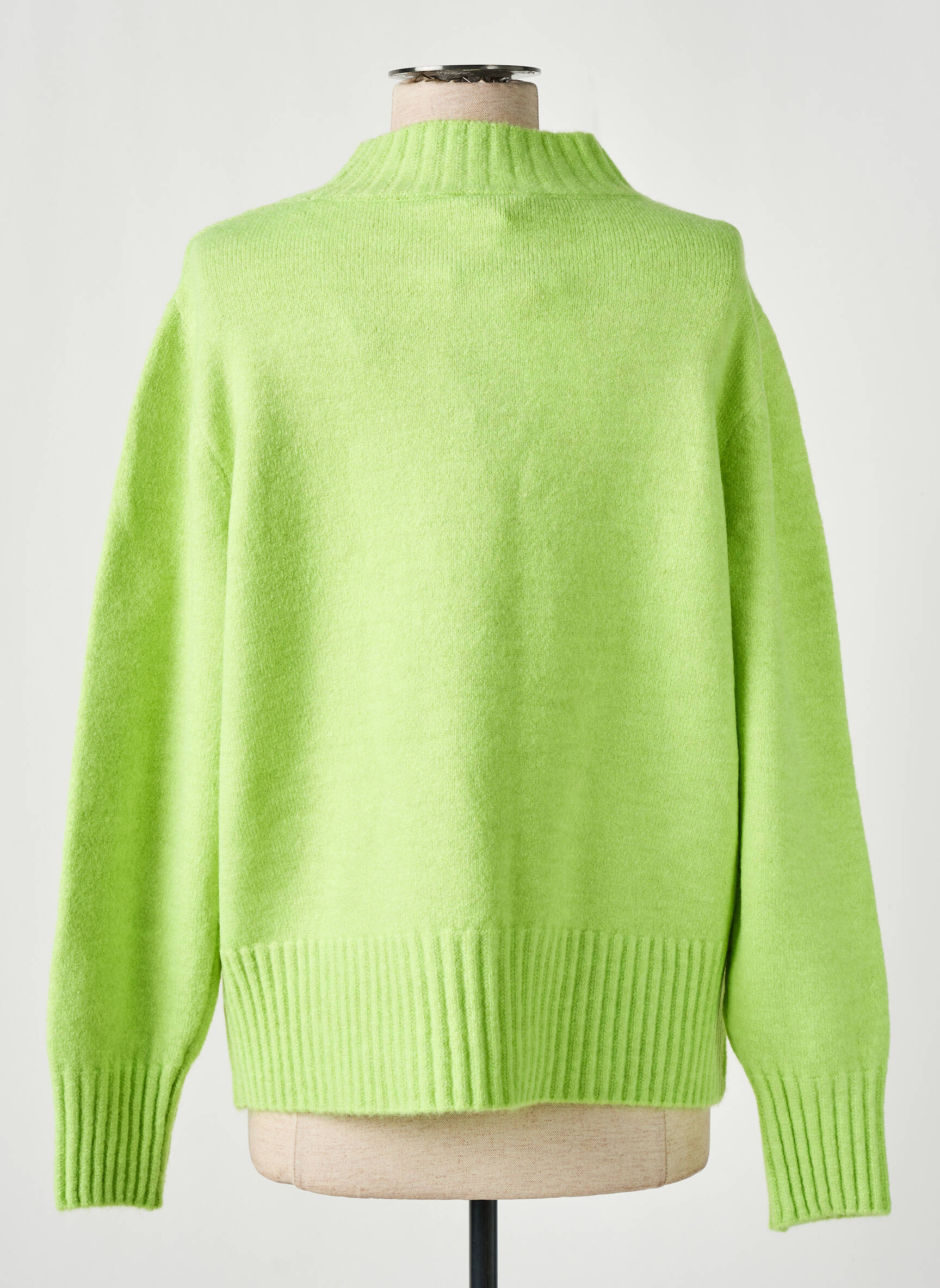 Only - Pull Femme Camilla Vert Chiné