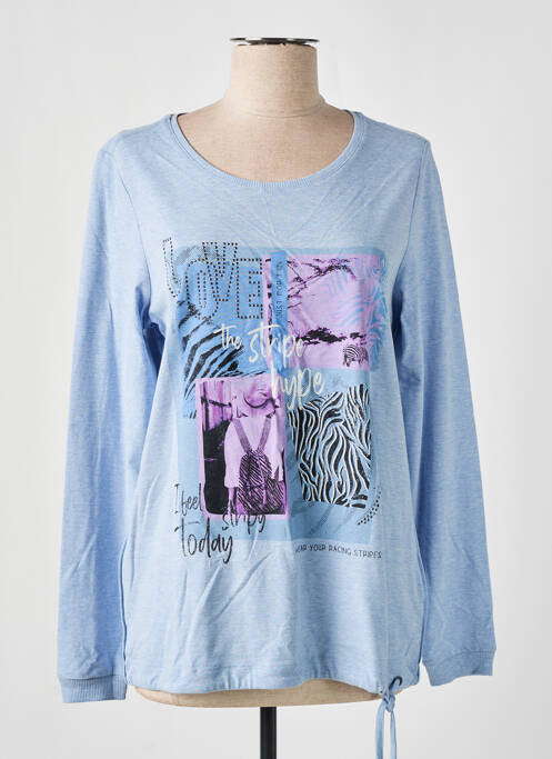 T-shirt bleu CECIL pour femme