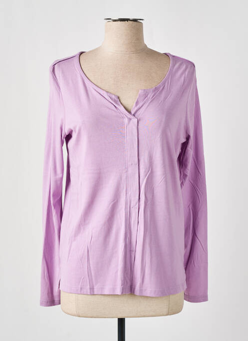 T-shirt violet CECIL pour femme