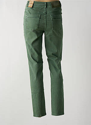 Pantalon slim stretch taille normale vert CECIL femme