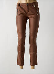 Pantalon slim marron STREET ONE pour femme seconde vue