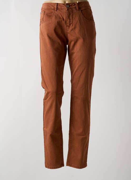 Pantalon slim marron CREAM pour femme