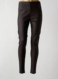 Legging stretch taille normale marron CREAM femme