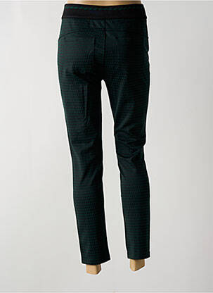 Pantalon 7/8 taille haute taille haute vert STREET ONE femme
