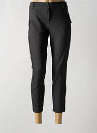 Pantalon 7/8 stretch taille basse gris STREET ONE femme