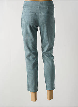 Pantalon 7/8 stretch taille normale vert STREET ONE femme
