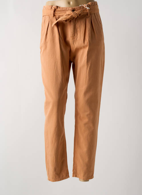 Pantalon 7/8 orange GEISHA pour femme