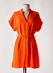 Robe courte orange KILKY pour femme seconde vue