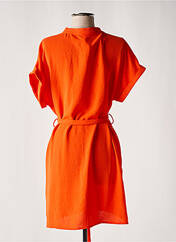 Robe courte orange KILKY pour femme seconde vue