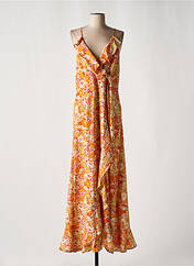 Robe longue orange MOLLY BRACKEN pour femme seconde vue