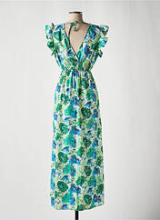 Robe longue vert BY ONE pour femme seconde vue