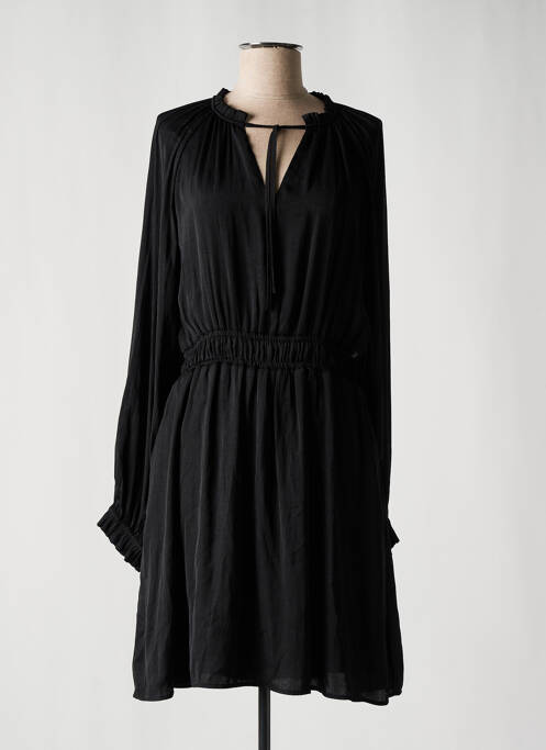 Robe mi-longue noir SALSA pour femme