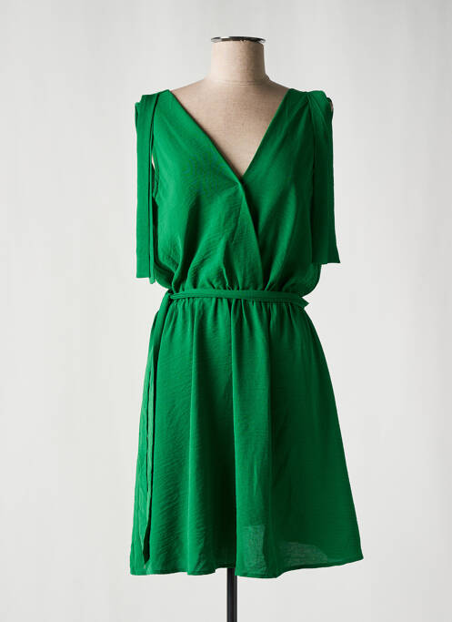 Robe mi-longue vert EMMA & ELLA pour femme