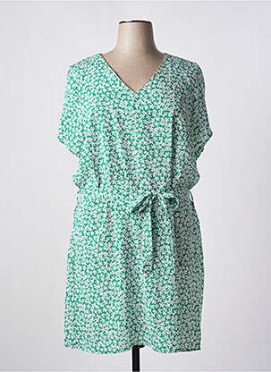 Robe mi-longue vert EMMA ELLA pour femme