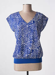 Top bleu BY ONE pour femme seconde vue