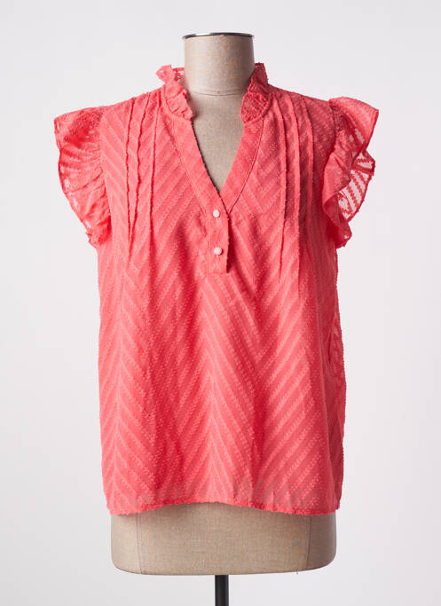 Blouse rose KILKY pour femme