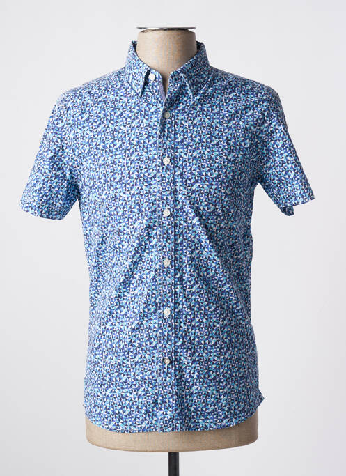 Chemise manches courtes bleu SALSA pour homme