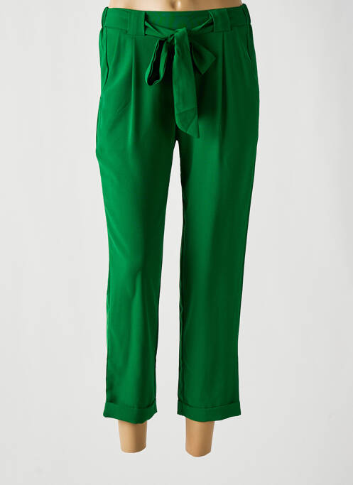 Pantalon 7/8 vert EMMA & ELLA pour femme