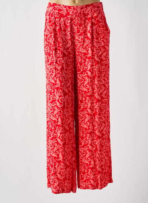 Pantalon large rouge LPB pour femme