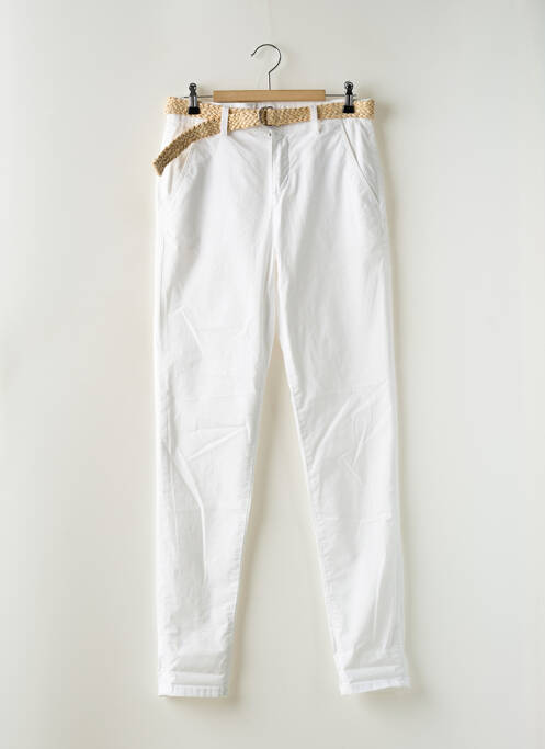 Pantalon droit blanc ESPRIT pour femme