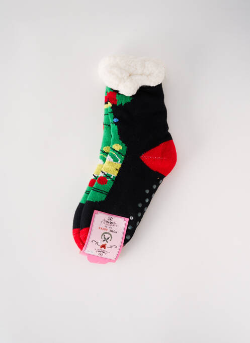 Chaussettes noir HOME SOCKS pour femme