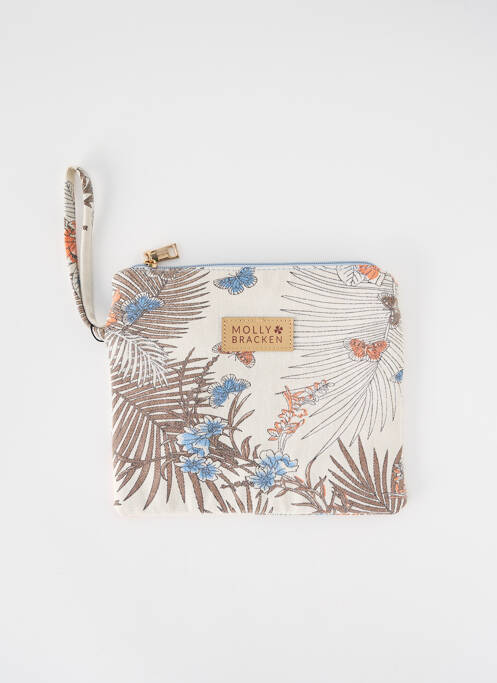 Trousse beige MOLLY BRACKEN pour femme