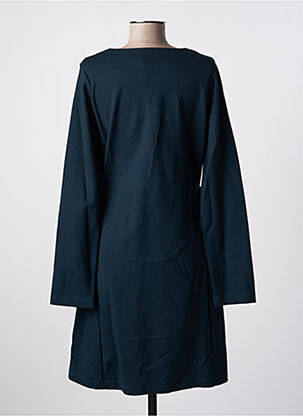 Robe mi-longue manches longues manches longues vert LA FEE MARABOUTEE femme