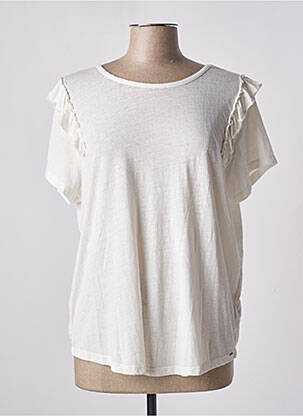 T-shirt beige IKKS pour femme