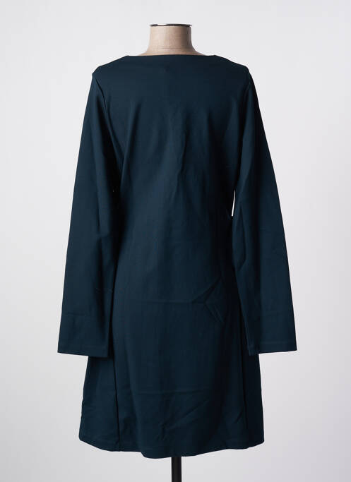 Robe mi-longue manches longues manches longues vert LA FEE MARABOUTEE femme