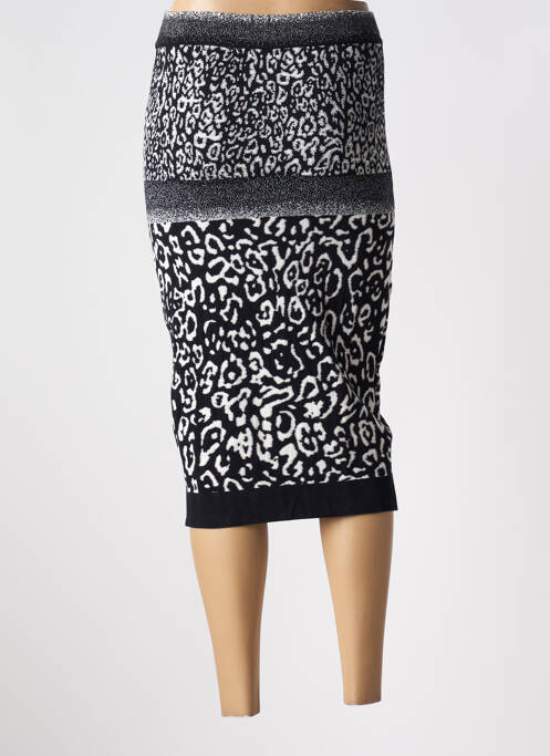 Jupe mi-longue noir LIU JO femme