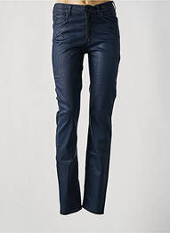 Jeans coupe slim stretch taille haute bleu CIMARRON femme