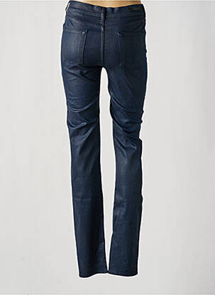 Jeans coupe slim stretch taille haute bleu CIMARRON femme