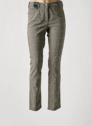 Pantalon slim stretch taille normale gris GERKE MY PANTS femme